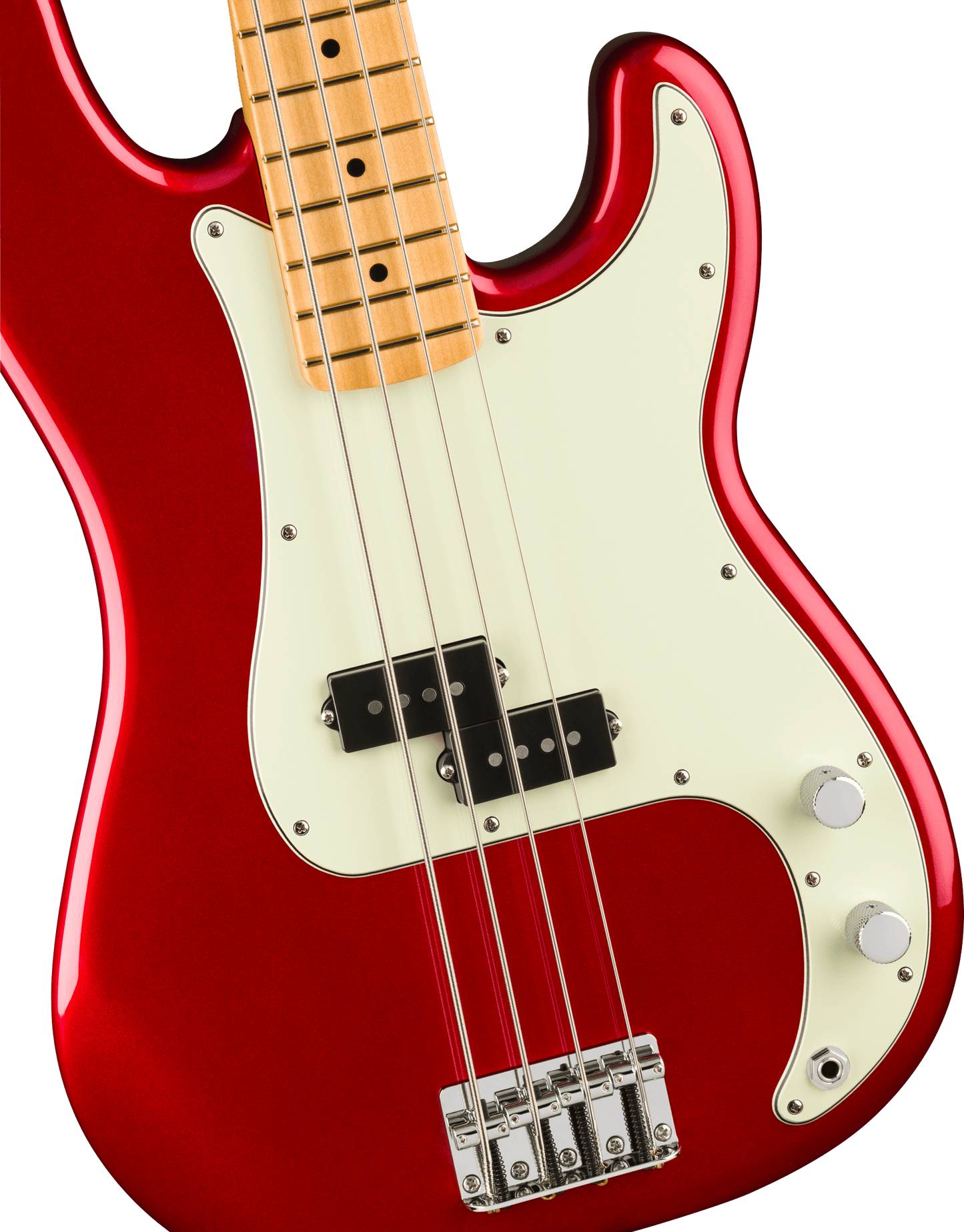 Fender 75th Anniversary Player II Precision Bass - Candy Apple Red