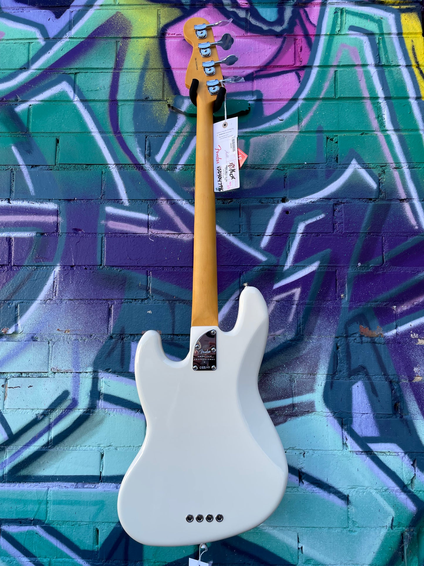 Fender American Professional II Fretless Jazz Bass - Olympic White