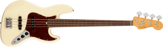 Fender American Professional II Fretless Jazz Bass - Olympic White