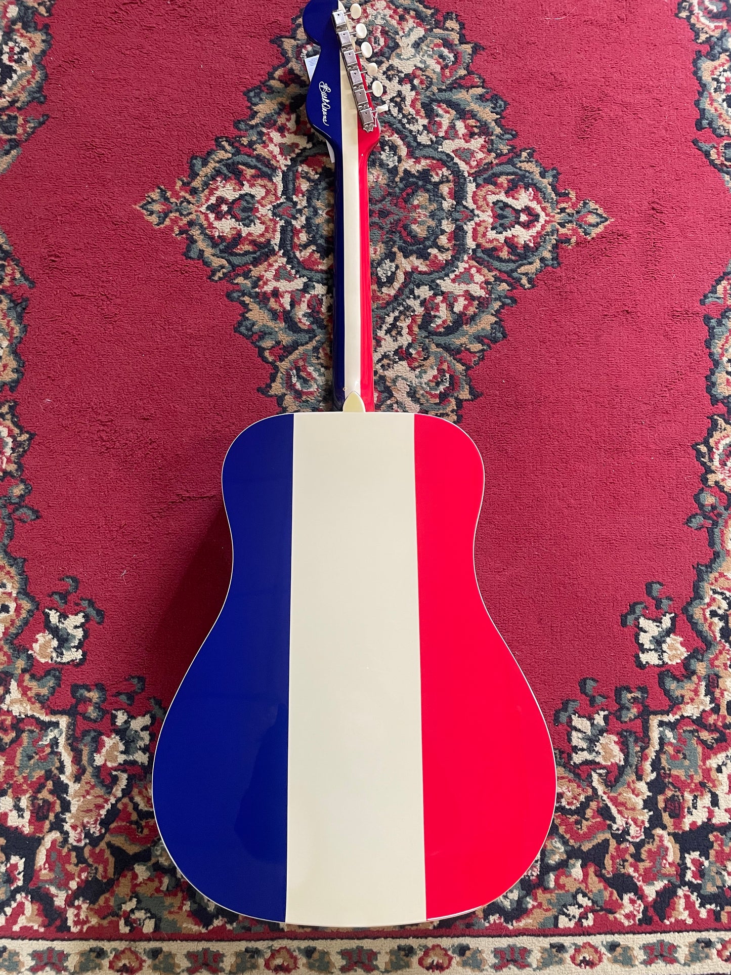 Fender Buck Owens Kingman Electric Acoustic Guitar - Red White and Blue