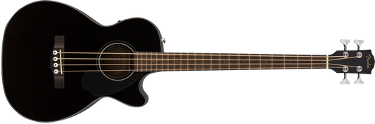 Fender CB-60SCE Electric Acoustic Bass - Black