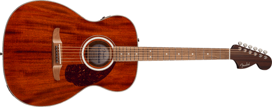 Fender California Deluxe Monterey E Mahogany Acoustic Electric Guitar - Natural