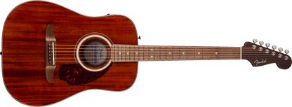 Fender California Deluxe Redondo Jr. E Mahogany Acoustic Electric Guitars - Natural