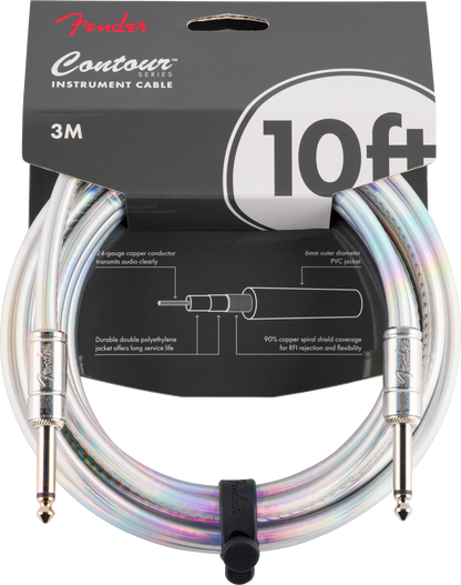 Fender Contour Galaxy Instrument Cable 10ft