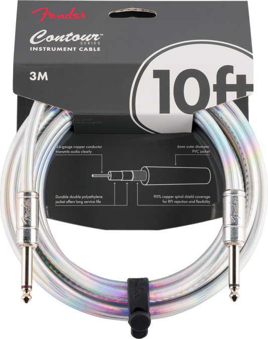Fender Contour Galaxy Instrument Cable 10ft