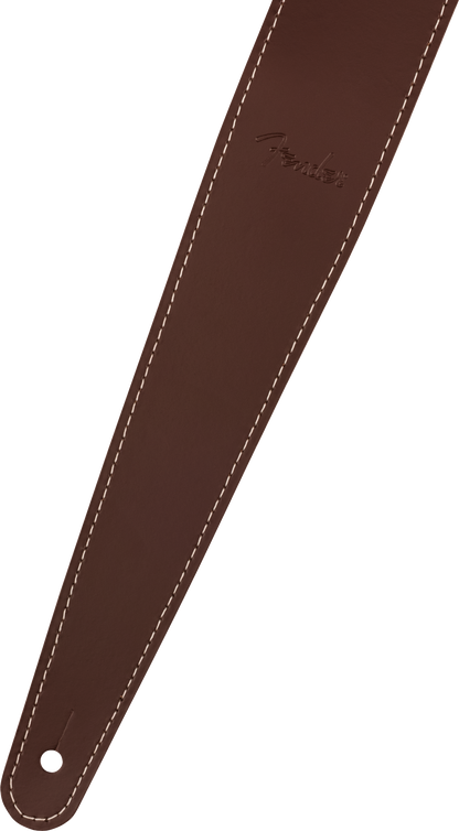 Fender Essentials Leather Strap - Brown