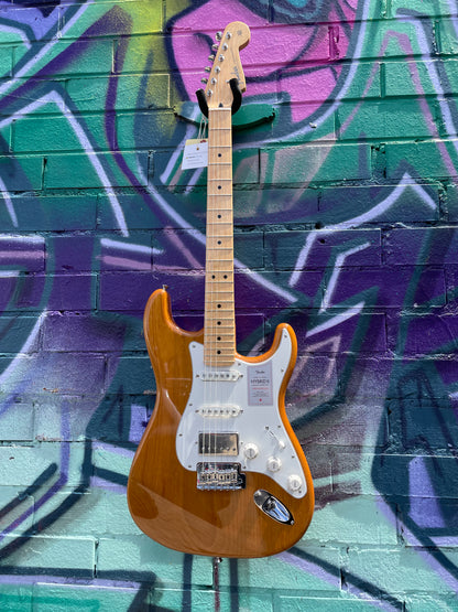 Fender Hybrid II Stratocaster HSS Electric Guitar - Vintage Natural (2024 Collection)