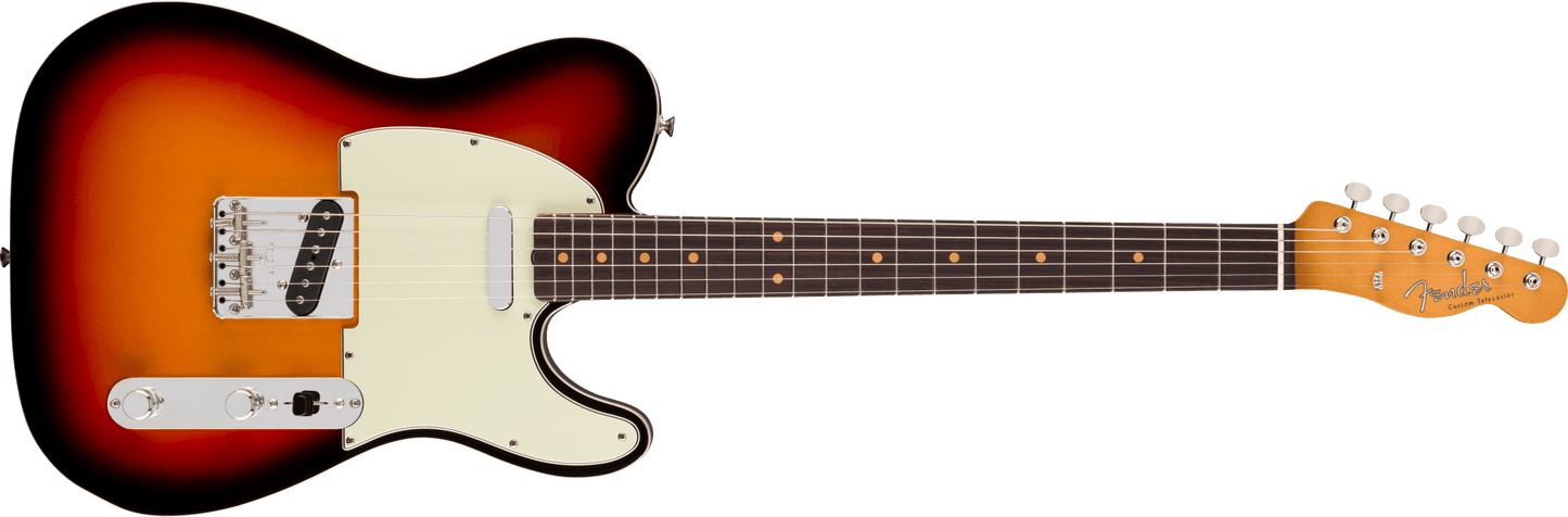 Fender Limited Edition Vintera III Early '60s Custom Telecaster Electric Guitar - 3-Colour Sunburst