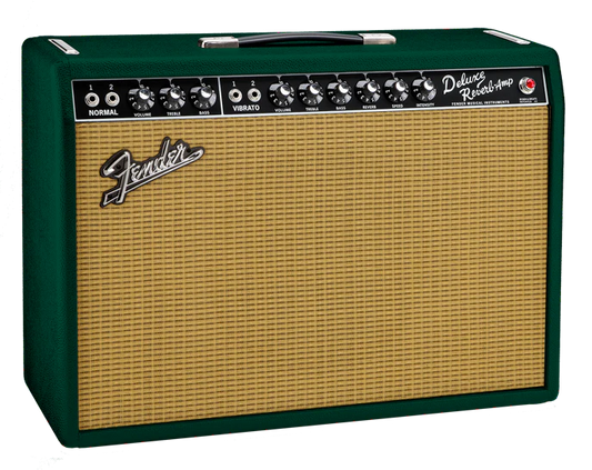 Fender Limited Edition '65 Deluxe Reverb Combo Amplifier - British Racing Green