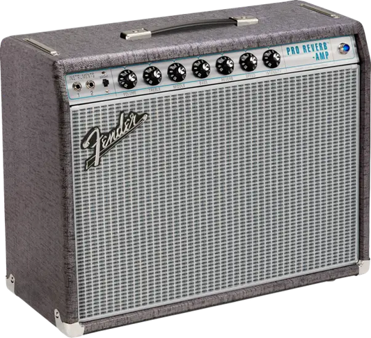 Fender Limited Edition '68 Custom Pro Reverb Combo Amplifier - Pewter/Silver