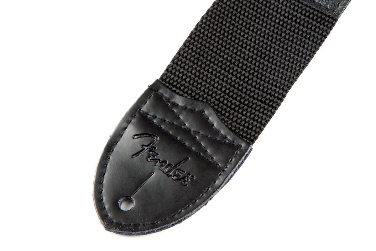 Fender Logo Straps - Black/White