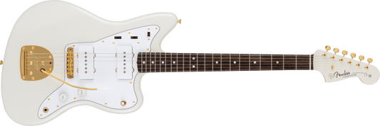 Fender MIJ Traditional 60s Jazzmaster Electric Guitar White Pearl