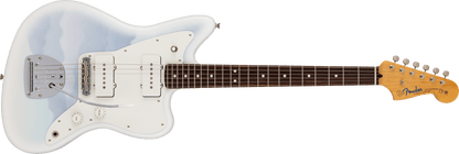 Fender Made in Japan Hybrid II 2026 Collection Misty Satin Jazzmaster Electric Guitar - Blue Mist