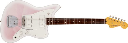Fender Made in Japan Hybrid II 2026 Collection Misty Satin Jazzmaster Electric Guitar - Pink Mist