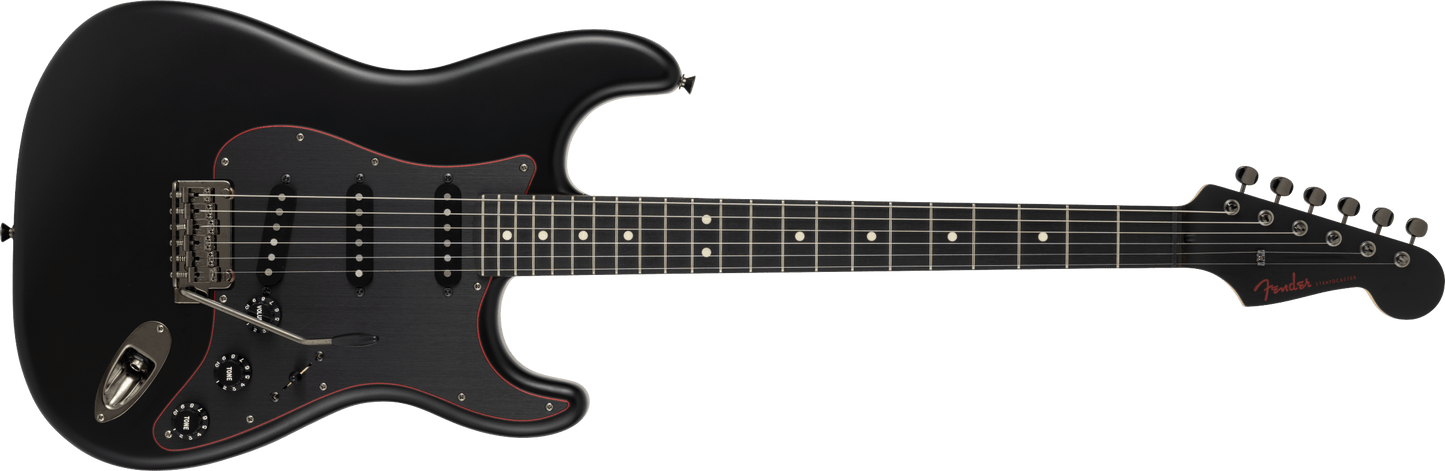 Fender Made in Japan Limited Hybrid II Stratocaster Electric Guitar - Noir