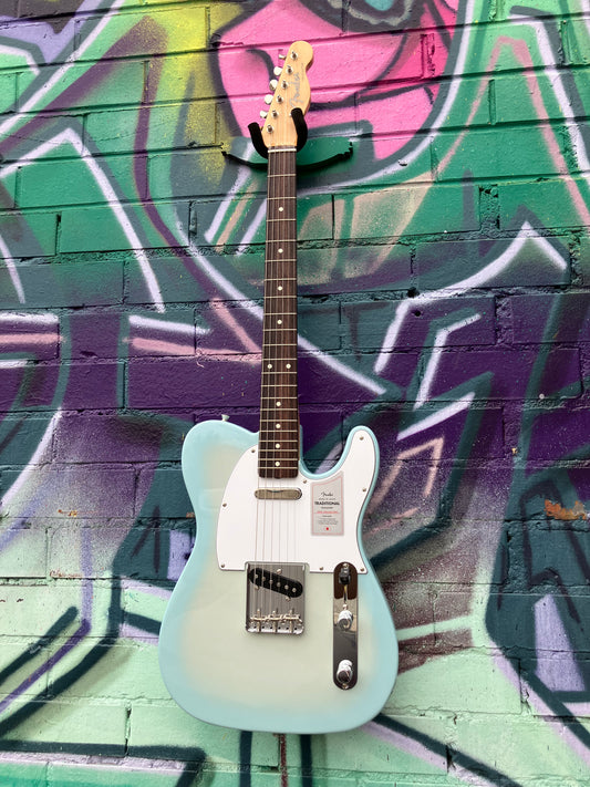 Fender Made in Japan Traditional 2025 Collection 60s Telecaster Electric Guitar - Stardust Blue