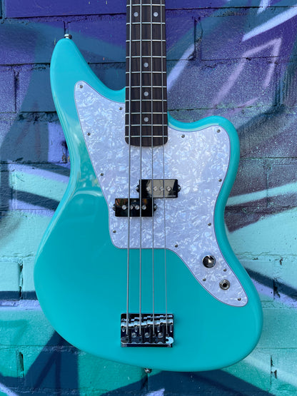 Fender Mark Hoppus Signature Jaguar Bass - Sea Foam Green