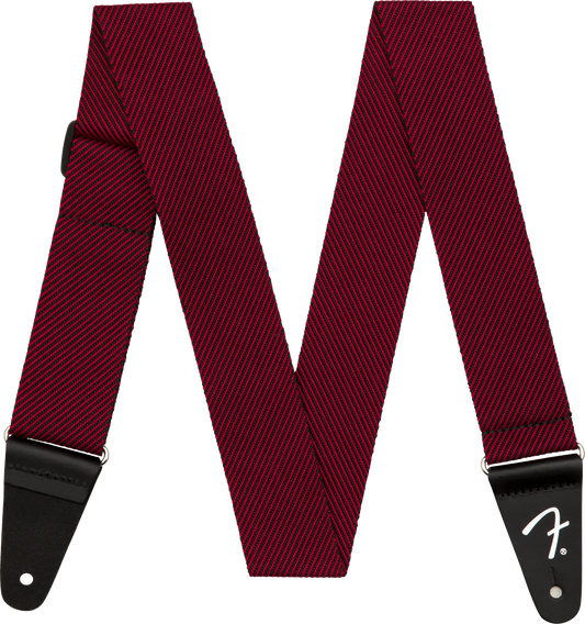 Fender Modern Tweed Straps - Black/Red