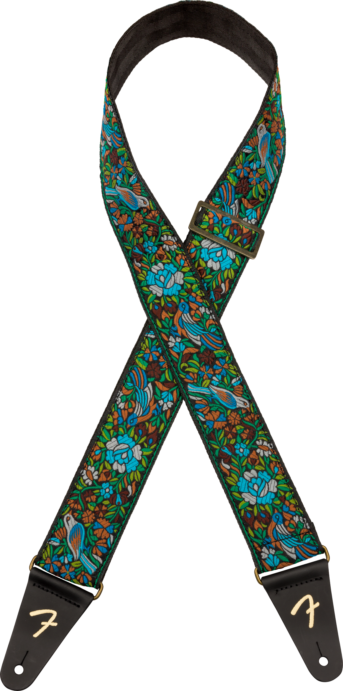 Fender Mosaic Jacquard Strap - Green
