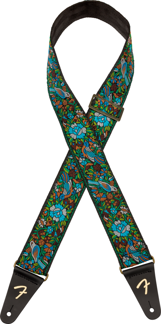 Fender Mosaic Jacquard Strap - Green