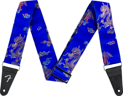 Fender Satin Dragon Strap - Royal Blue