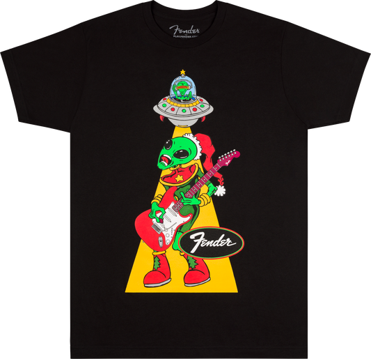 Fender Ugly Christmas T-Shirt - Alien