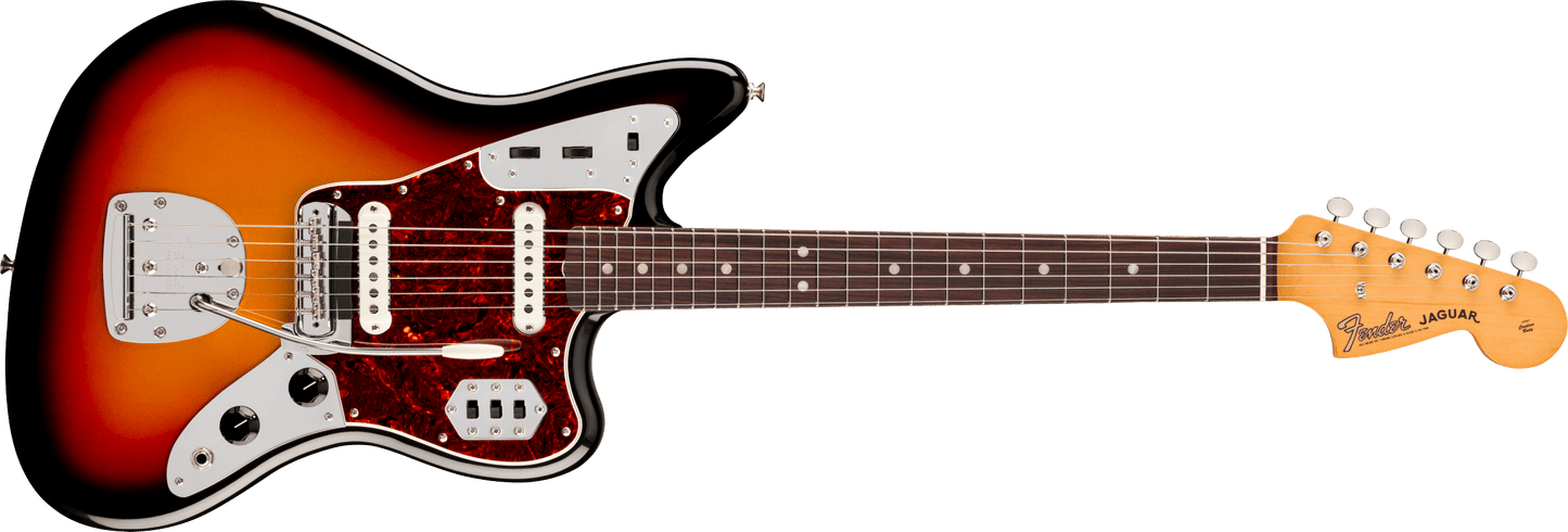 Fender Vintera III Mid '60s Jaguar Electric Guitar - 3-Colour Sunburst