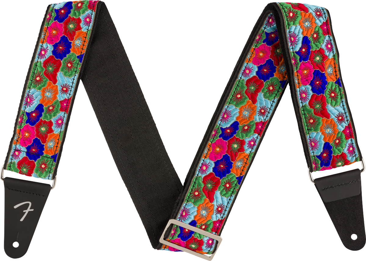 Fender Wild Bloom Strap - Blue