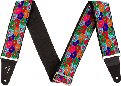 Fender Wild Bloom Strap - Blue