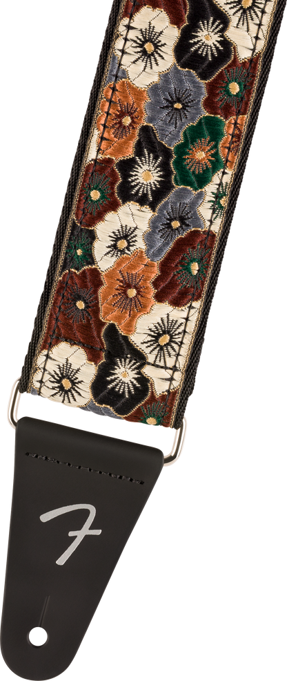 Fender Wild Bloom Strap - Brown