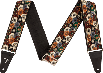 Fender Wild Bloom Strap - Brown