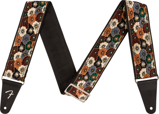 Fender Wild Bloom Strap - Brown