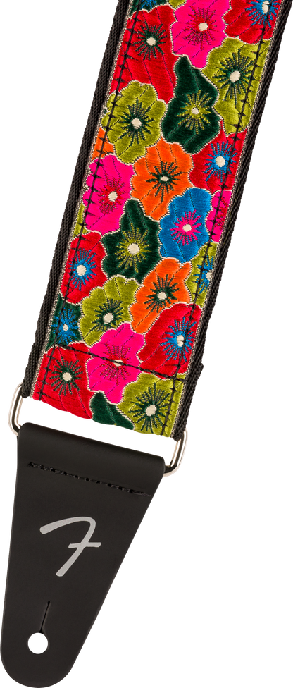 Fender Wild Bloom Strap - Green