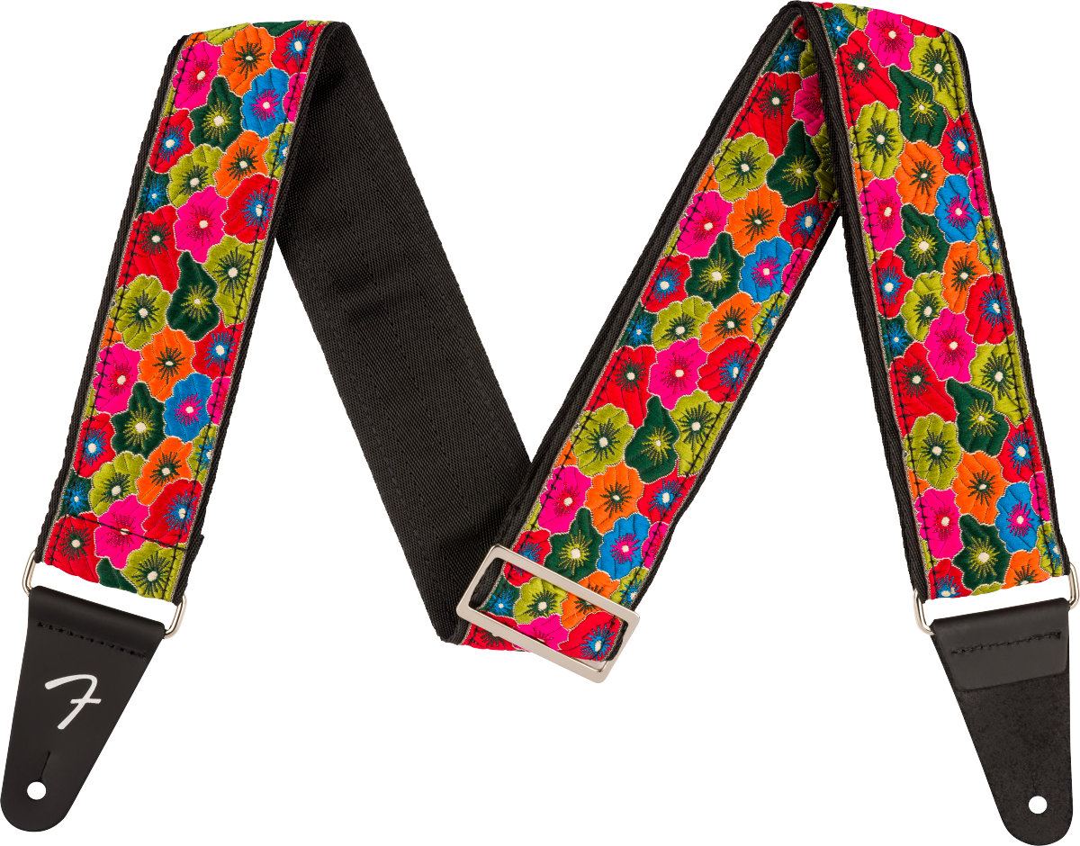 Fender Wild Bloom Strap - Green