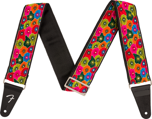 Fender Wild Bloom Strap - Green