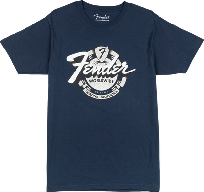 Fender World Wide Tee - Vintage Navy