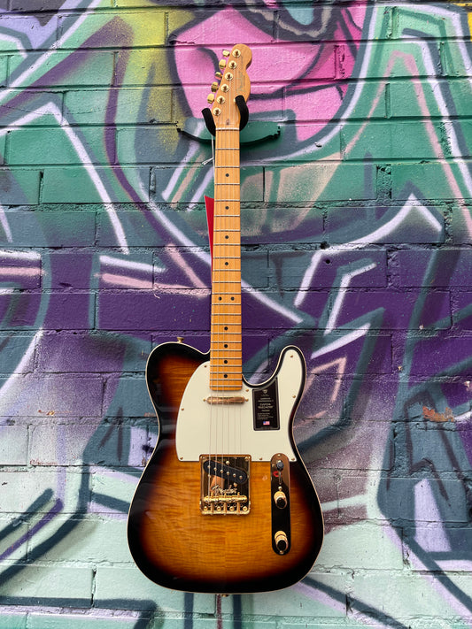 Fender 75th Anniversary American Professional II Custom Telecaster Electric Guitar - 2-Colour Sunburst