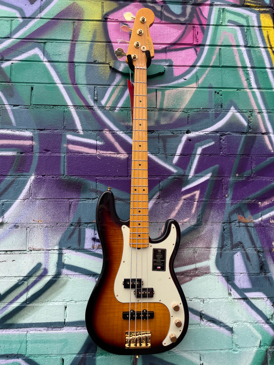 Fender 75th Anniversary American Professional PJ Bass - 2-Colour Sunburst