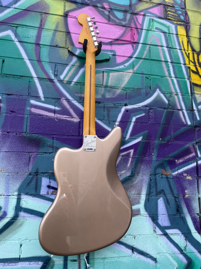 Fender American Professional Classic Jaguar Electric Guitar - Faded Firemist Gold