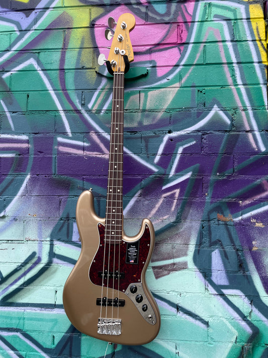 Fender American Professional Classic Jazz Bass Faded Firemist Gold