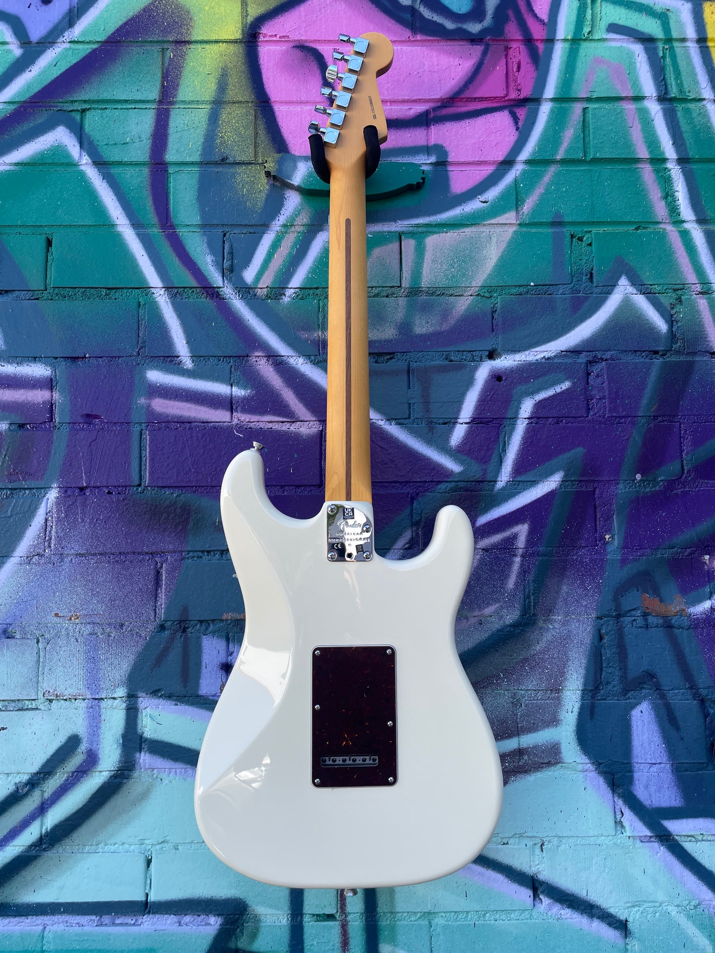 Fender American Professional II Left-Handed Stratocaster Electric Guitar - Olympic White