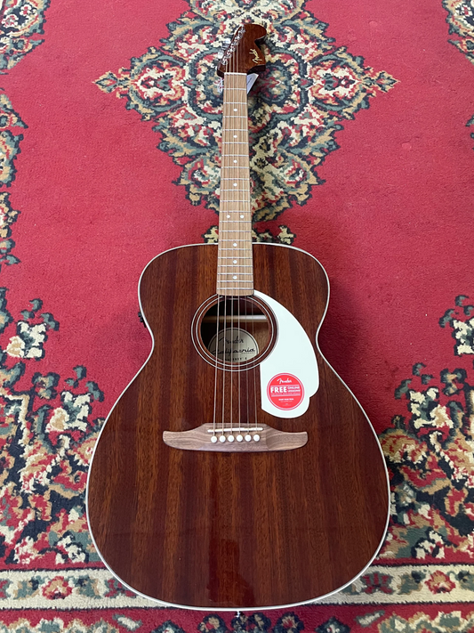 Fender California Standard Monterey E Electric Acoustic Guitar - Natural Sapele