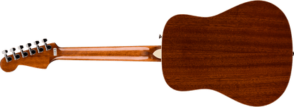 Fender California Standard Redondo Mini Acoustic Guitar with Bag -  Natural Sapele
