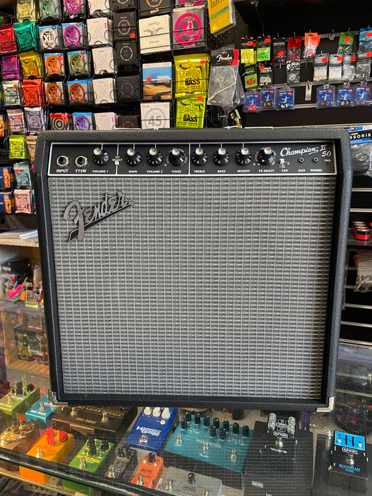 Fender Champion II 50 - Electric Guitar Combo Amplifier