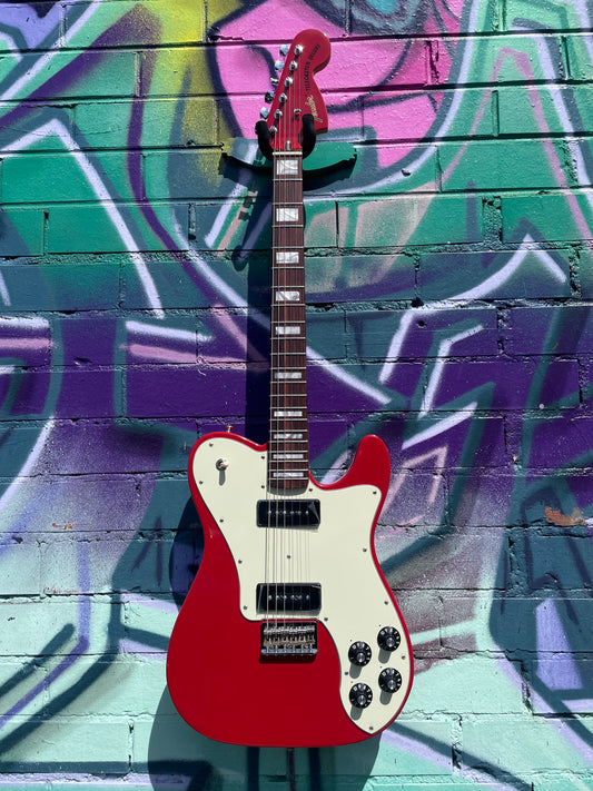 Fender Chris Shiflett Cleaver Telecaster Deluxe Electric Guitar - Dakota Red