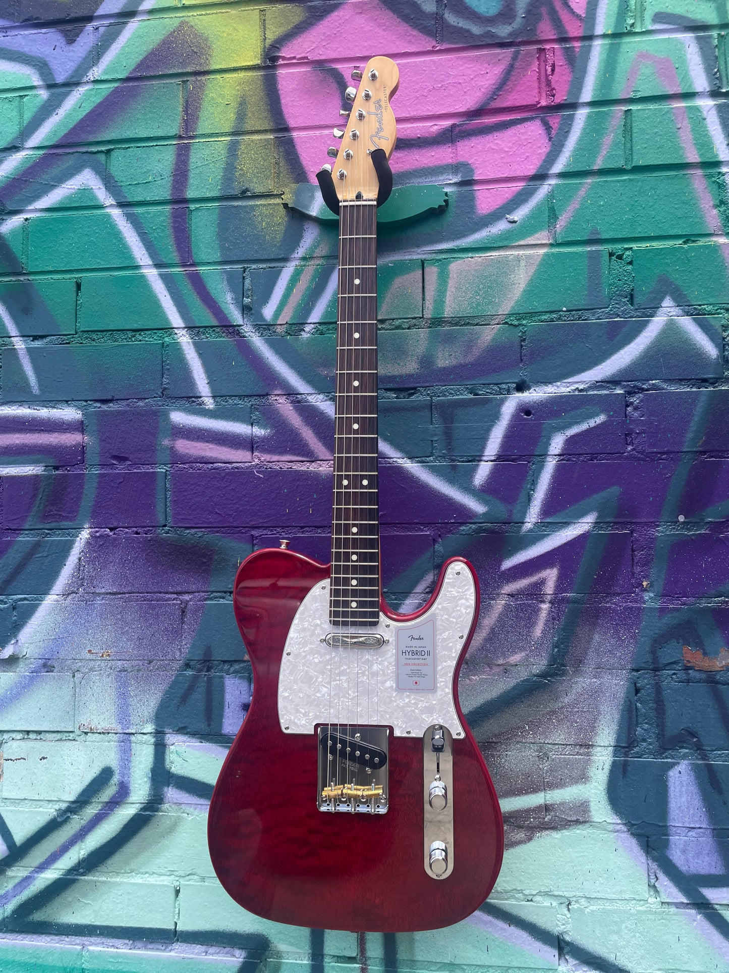 Fender Hybrid II Telecaster Electric Guitar - Quilt Red Beryl (2024 Collection)