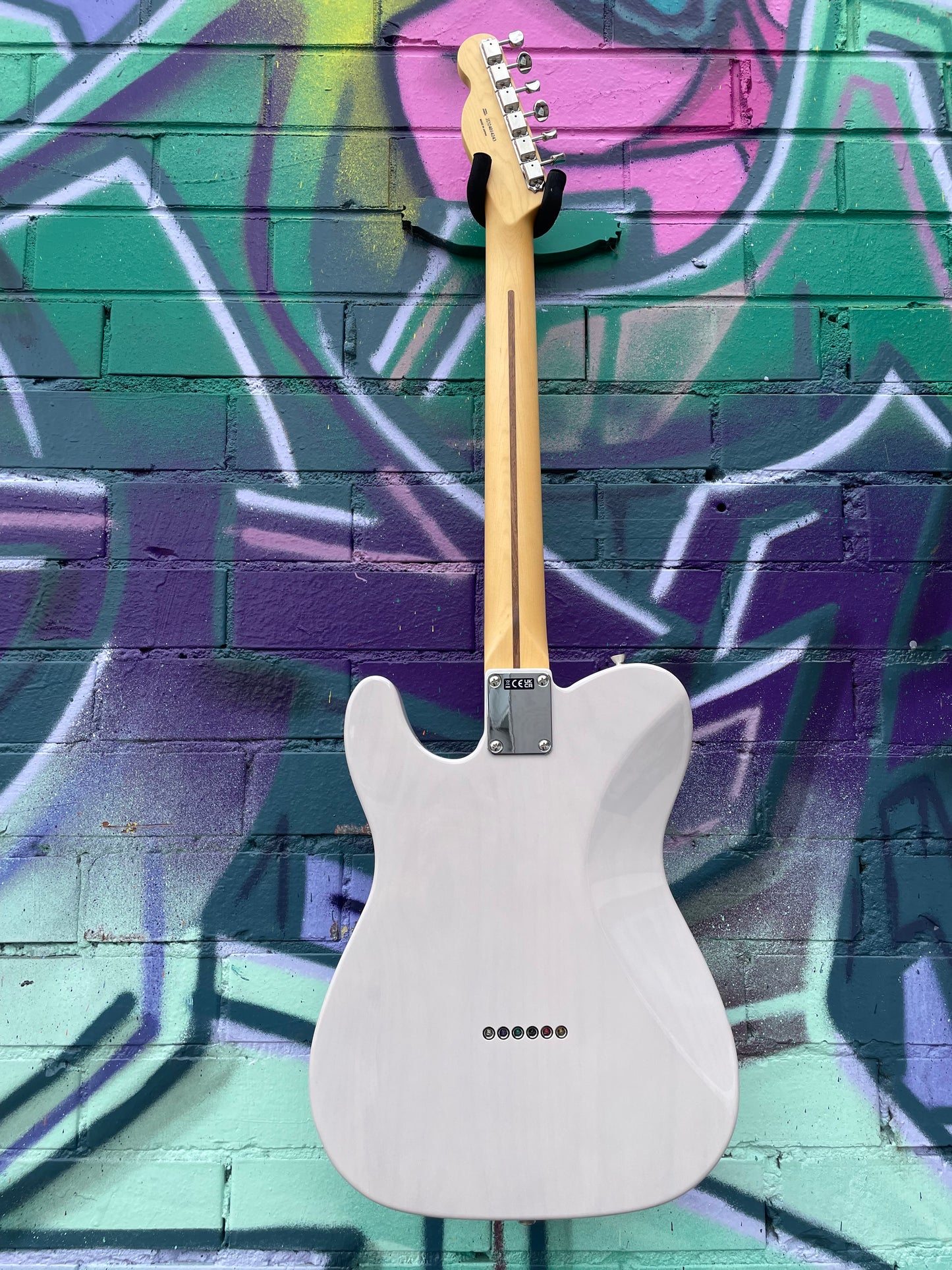 Fender Japanese Hybrid II Telecaster Electric Guitar, Maple FB - US Blonde