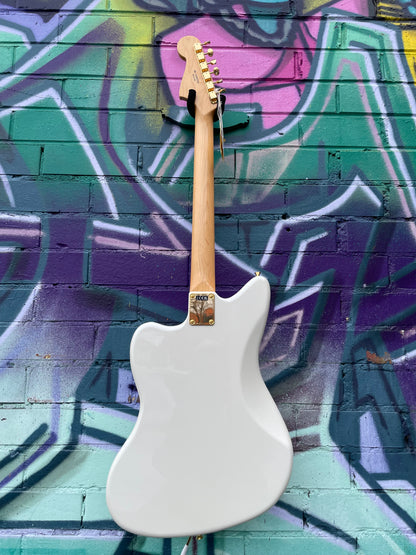 Fender MIJ Traditional 60s Jazzmaster Electric Guitar - White Pearl