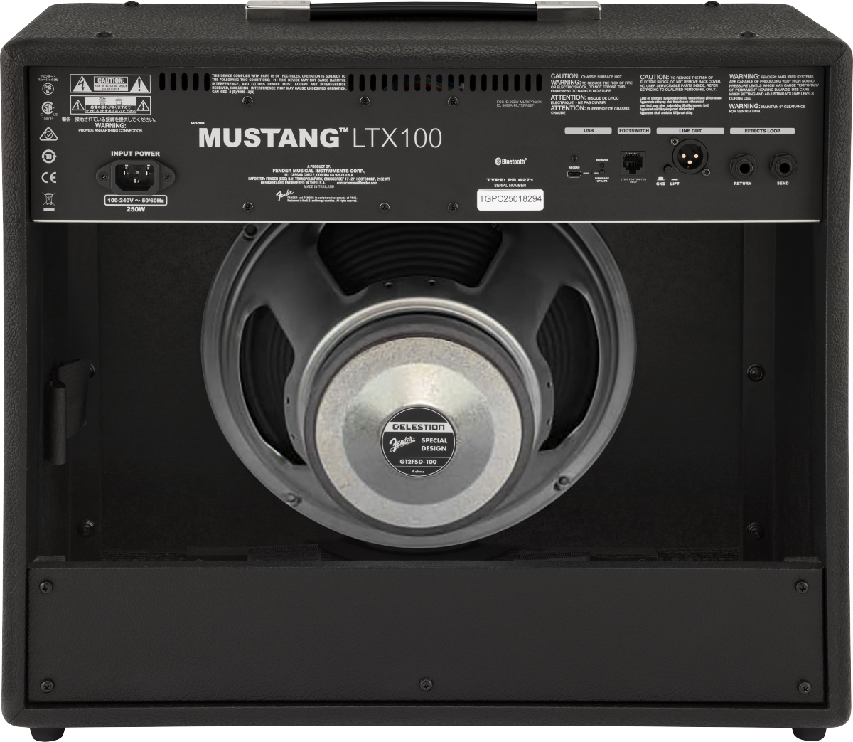 Fender Mustang LTX100 Combo Amplifier