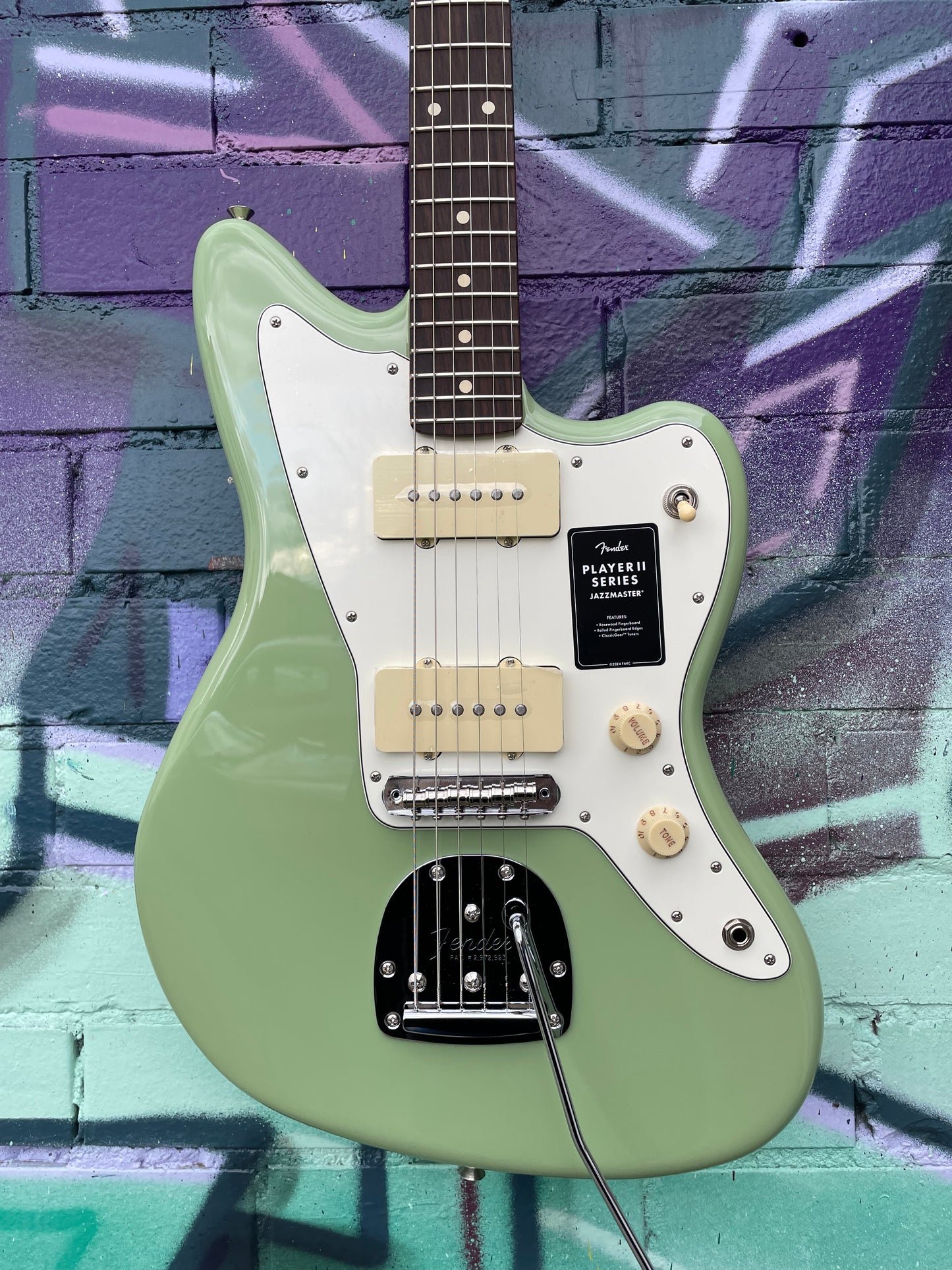 Fender Player II Jazzmaster Electric Guitar - Birch Green